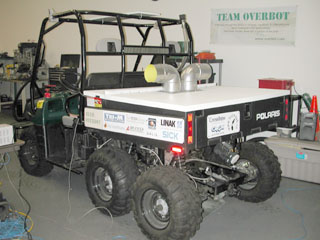 Overbot, rear view